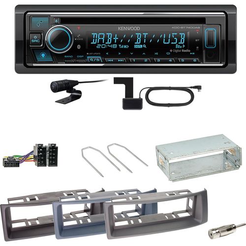 Kenwood KDC-BT740DAB Digitalradio Einbauset für Renault Megane Scenic 1