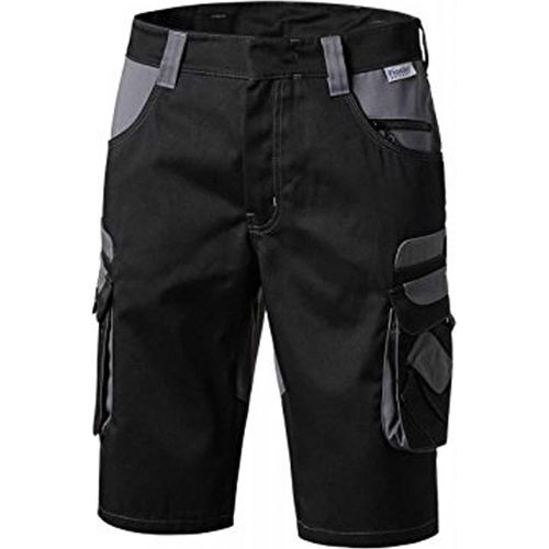 Pionier Workwear TOOLS Bermuda 5380 Berufshose Shorts schwarz / grau 058