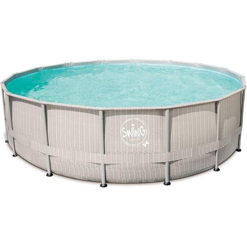ELITE WICKER FRAME SWING Pools - LIGHT 5,49 x 1,32 m
