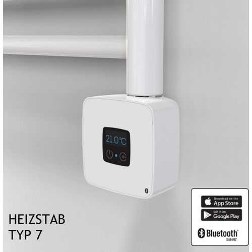 Ximax Heizstab Typ 7 weiss - 600W mit Bluetooth Funktion