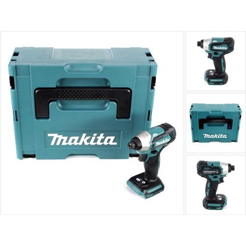 Makita DTD 155 ZJ 18 V Brushless Li-Ion Akku Schlag Schrauber im Makpac - ohne Akku, ohne Ladegerät
