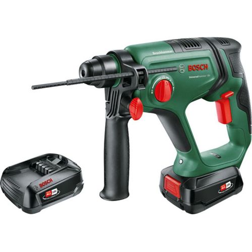 Akku Bohrhammer Universal Hammer 18V | 2x Akku 2,5Ah im Koffer