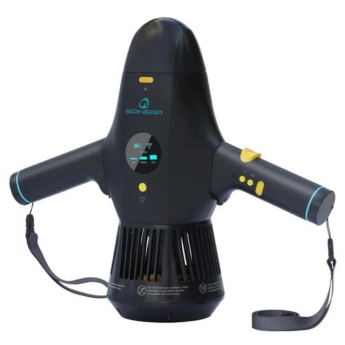 Spinera PowerFin Elektromotor für SUP Boards, Kajaks, Tauchen | 280W | kabellose Steuerung