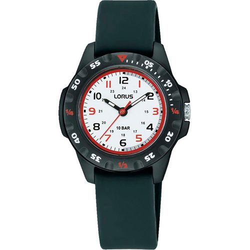 Quarzuhr LORUS, schwarz, Armbanduhren, Kinder, Armbanduhr,Kinderuhr,Lernuhr,Geburtstag,Schulanfang,Geschenkidee