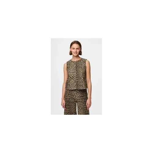 Salume Denim Top - Weißer Pfeffer Leo - PIECES