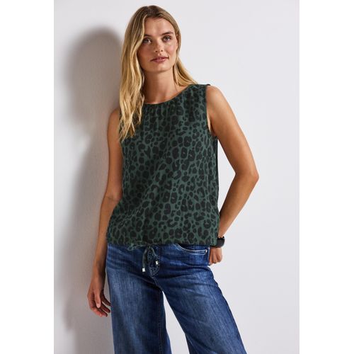 STREET ONE Blusentop, Musselin mit Print