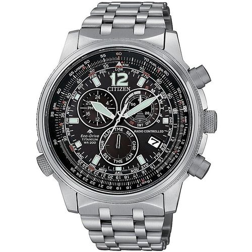 Citizen Herren Titan Solar Funkuhr Promaster Sky Eco-Drive Saphirglas - CB5850-80E