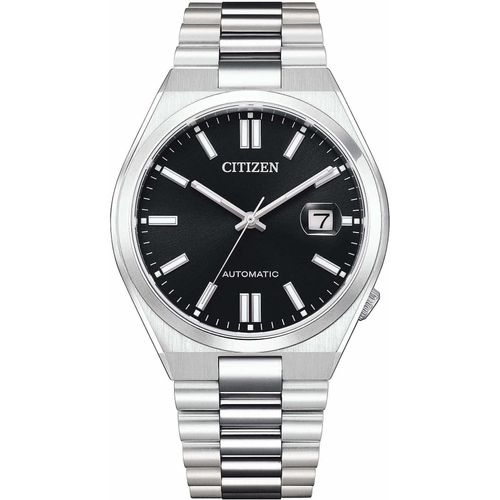 Chronograph Citizen Versilbert/Stahl Kollektion Tsuyosa - mann