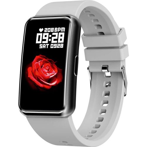 Smartwatch 9720, Fitnesstracker, mit Wettervorhersage, Schrittzähler, Stoppuhr, zum Blutdruck messen, wasserdicht: