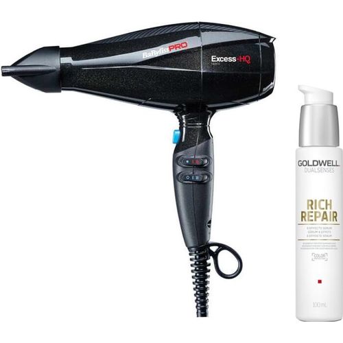 BaByliss PRO Excess HQ 2600W BAB6990IE + Goldwell DS RR 6 Effects Serum 100ml