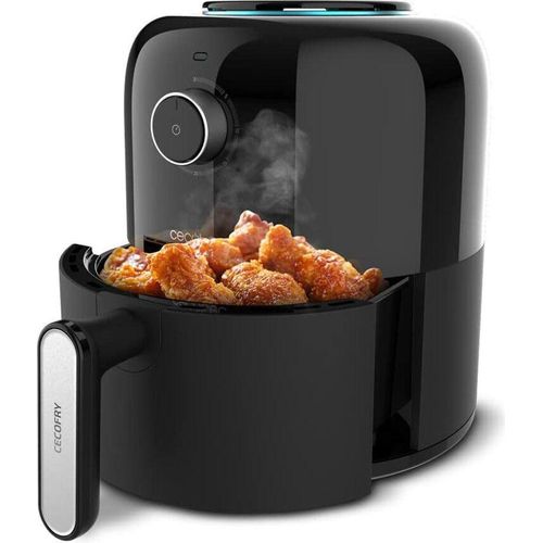Heißluftfritteuse ohne Öl 5,5L Cecofry Fantastik Inox 5500 Pack.1500W, PerfectCook-Technologie,9 Kochmodi,Touchscreen, Temperatur einstellbar 80-20C