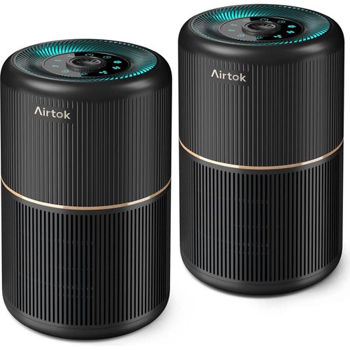 Luftreiniger Allergiker mit Aromatherapiefunktion, 99,97% Entfernung bis 0,1 Mikrometer, HEPA Luftfilter von Schimmel Staub Pollen Gerüche