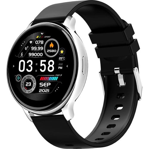 Smartwatch für Männer/Frauen, die Fitness mit Telefonfunktion anruft, Fitness-Tracker, Blutdruck Laufen, Schrittzähler, Herzfrequenzmesser Android iOS