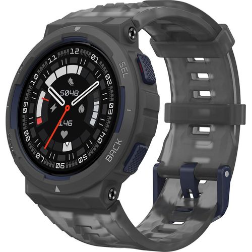 Smartwatch mit stilvollem, langlebigem Sport- und Fitnessdesign, GPS, KI-Gesundheitstrainer,Sport im Freien, Workouts und Übungen, 16-Tage-Akku,10 ATM
