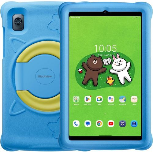 Tab 60 Kids, Android 13 Kinder-Tablet, 8GB+128GB(1TB Externe SD-Karte), 8,68'' HD+ IPS-Bildschirm, Dual SIM 4G LTE+WiFi, 6050mAh Akku, 5MP+8MP Kamera