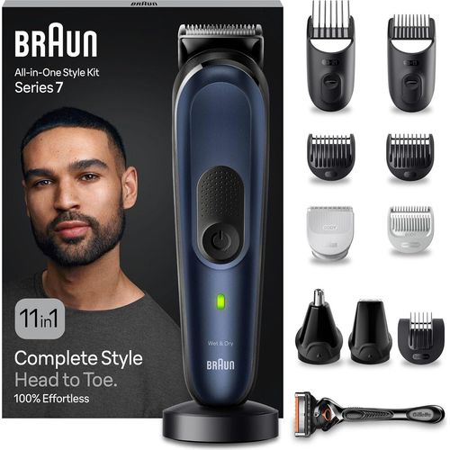 11-in-1 Barttrimmer, Trimmer/Haarschneider Herren, Haarschneidemaschine, Bartschneider, 100 Min. Akkulaufzeit