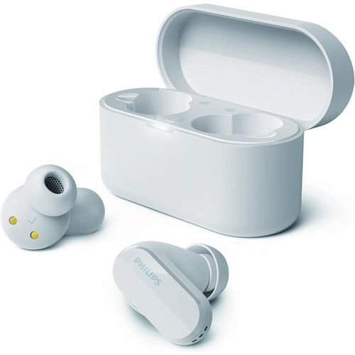 Wireless Bluetooth Noise Cancelling In-Ear Headphones with Mic | Natural Sounding Silicone Earbuds | Up to 21 Hours Play Time | IPX4 Water Resistant |