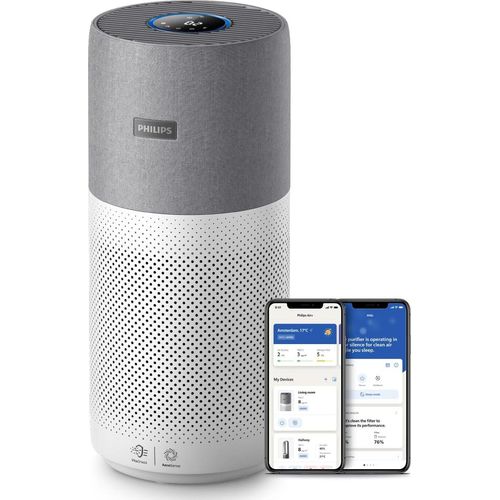 Luftreiniger der Serie 4000i, App-Steuerung, entfernt Keime, Pollen und Staub in Räumen bis zu 158 m², 4 Geschwindigkeiten, Schlafmodus, (AC4236/10)
