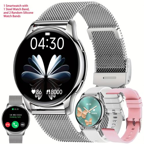 für Frauen mit Anrufintegration, Mehrfach-Sportmodi, kabellose Anruf Fitness-Tracker, Anrufinformationen,