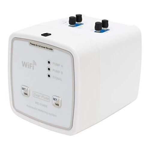 Bewässerung Timer WiFi 100-240 V Intelligent Gartenwässerung Doppelpumpe unabhängige Auslagerungsfunktion (WiFi-Becken 2)