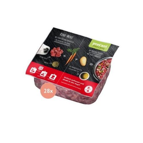 ProCani Rind Menü - frisch&fertig 28x500 g