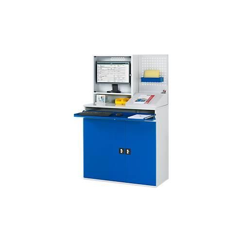 Computer-Schrank Typ 1100T-M67, B 1100 x T 520 x H 1770 mm, stationär