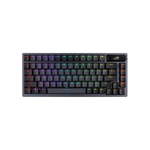 ASUS ROG AZOTH 75% Wireless DIY Custom RGB - Gaming Tastaturen - ohne Numpad - Deutsch - Schwarz