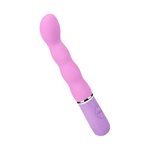 Schlanker G-Punkt-Vibrator aus Silikon, 21 cm