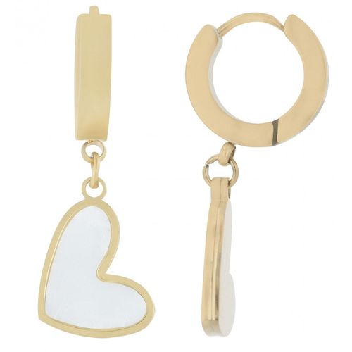 Paar Ohrhänger ADELIA´S, gold, Ohrringe, Damen, Damen, Edelstahl