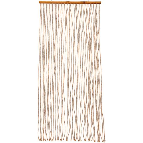 Türvorhang, beige (natur), B:90cm H:200cm, Bambus, Gardinen