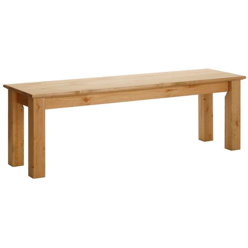 Sitzbank HOME AFFAIRE, beige (gelaugt, geölt), B:140cm, Sitzbänke, Breite 120 cm, aus massiver, FSC-zertifizierter Kiefer