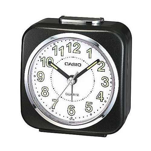 Quarzwecker CASIO "TQ-143S-1EF", schwarz, Wecker, Reisewecker, Wecker, Reisewecker, Beleuchtung, Schlafzimmer, Geschenkidee