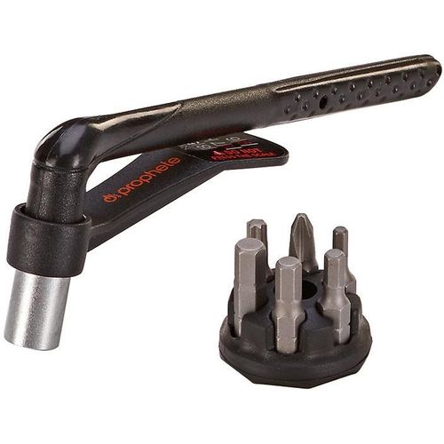 Bit-Schraubendreher PROPHETE, schwarz, Schraubendreher, Aluminium