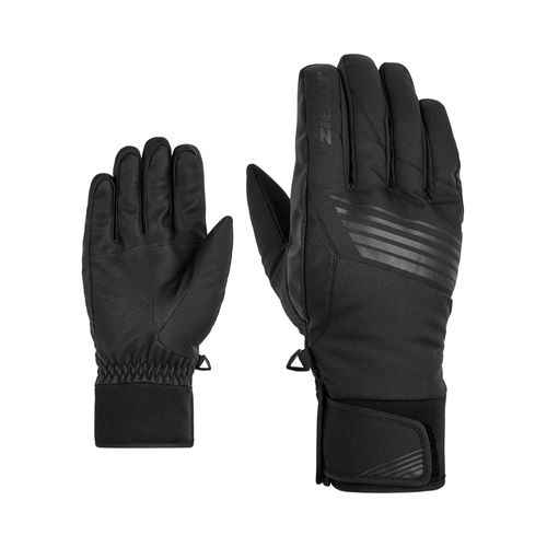 Skihandschuhe ZIENER "GILJANO AS(R) PR", Herren, Gr. 9, schwarz, Kunstfaser, Handschuhe
