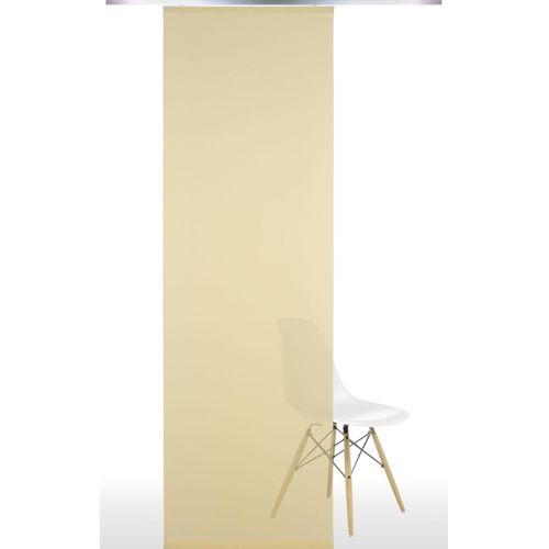 Schiebegardine LIEDECO Gr. 1, gelb (lemon), B:60cm H:245cm, Polyester, Gardinen, HxB: 245x60, ohne Paneelwagen