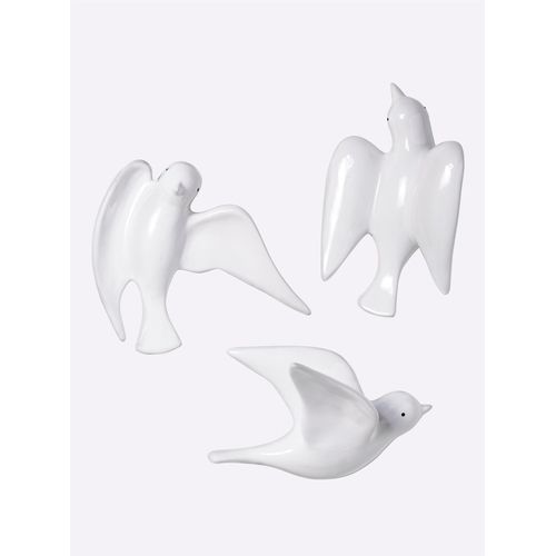 Wanddekoobjekt HEINE HOME, weiß, B:19cm, Wanddekoobjekte