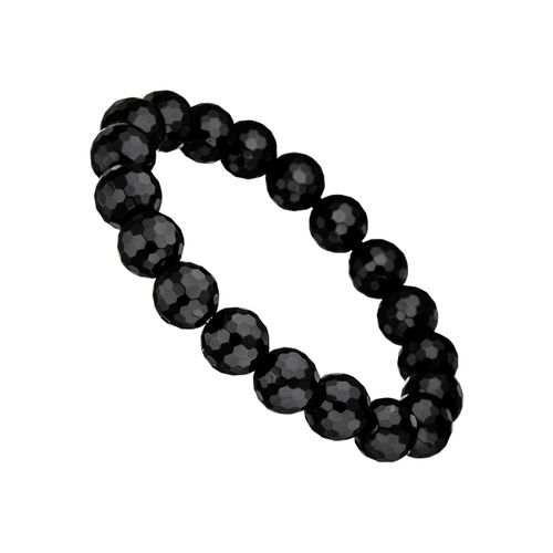 Armband JOBO, schwarz, Armbänder, Damen, Materialmix, mit Onyx