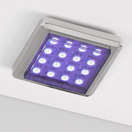 LED Unterbauleuchte INOSIGN, bunt, B:5,2cm H:1cm T:5,2cm, Lampen