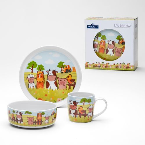 Kindergeschirr-Set VAN WELL 