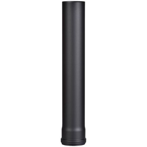 Ofenrohr FIREFIX, schwarz, B:9cm H:49,7cm L:9cm, Stahlblech, Rohre, 500 mm lang