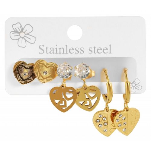 Paar Ohrhänger ADELIA´S, silber, Ohrringe, Damen, Damen, Edelstahl