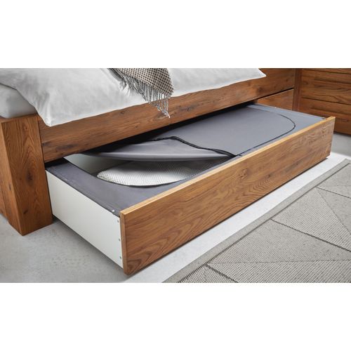 Bettaufsatz HASENA "Saceto", grau, B:137cm H:0,4cm, Stoff, Möbelaufsätze