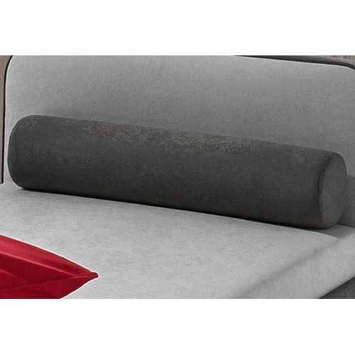 Nackenstützkissen MAINTAL, grau (grau, anthrazit), B:18cm H:18cm L:76cm, Obermaterial: 100% Polyester, Kopfkissen
