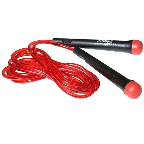Springseil CHRISTOPEIT SPORT "Springseil Speed", rot, Springseile, 276cm, Polyethylen, L:276cm