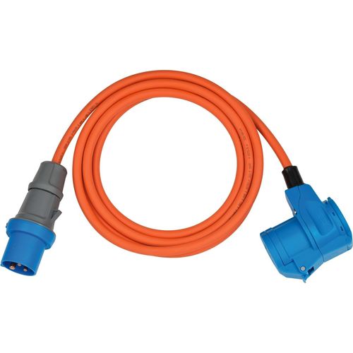 Verlängerungskabel BRENNENSTUHL, orange, B:22cm H:7cm T:22cm, Kabel, mit CEE-Stecker + Kupplung