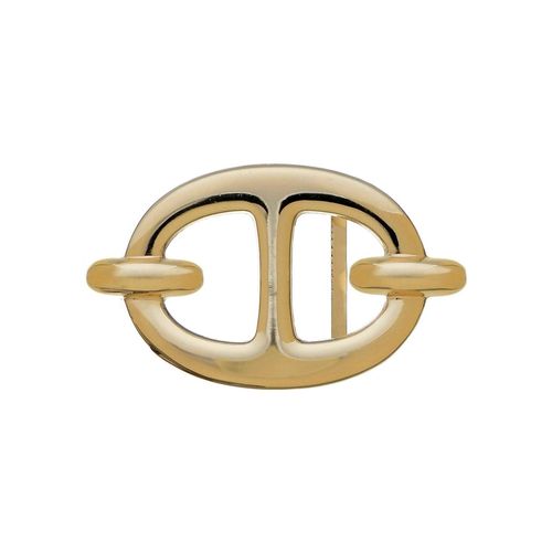 Gürtelschnalle, Damen, gold (goldfarben), Obermaterial: 100% Metall, RETTUNGSRING BY SHOWROOM 019, unifarben, klassisch,modisch, Gürtel, Wechselschnalle »Chic Gold«