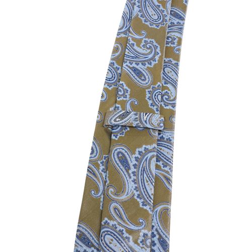 Krawatte ETERNA, Herren, Gr. One Size, grün (olive), Seide, klassisch, Krawatten
