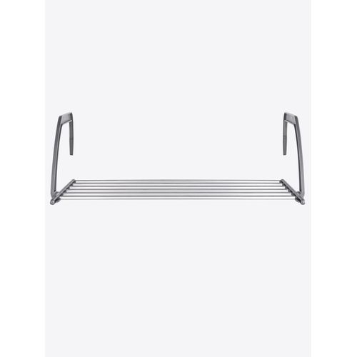 Wäscheständer HEINE HOME, grau, Aluminium, Kunststoff, Wäscheständer