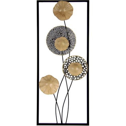 Wandbild I.GE.A., gold (farbe bild(er): goldfarben), B:25cm H:61cm, Metall, Bilder
