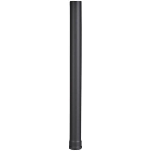 Ofenrohr FIREFIX, schwarz, B:9cm H:100cm L:9cm, Stahlblech, Rohre, 1000 mm lang